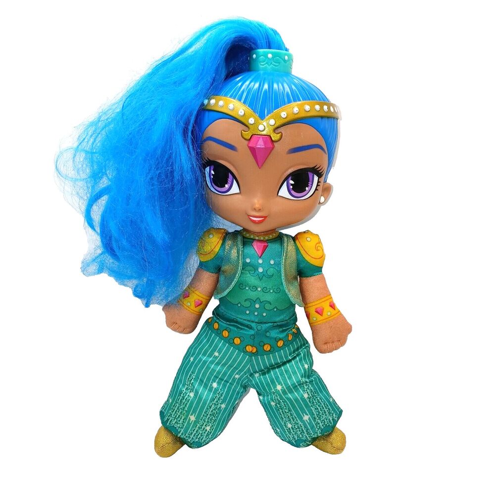 Shine Genie Divine Doll Plastic Head Plush Body Doll Talks 2016 Mattel 11 in